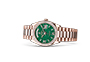 Rolex Day-Date white gold and Green aventurine dial set with diamonds in Quera