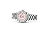 Reloj Rolex Lady-Datejust de oro blanco, diamantes y esfera de ópalo rosa engastada de diamantes en Quera