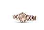 Reloj Rolex Lady-Datejust oro Everose, y esfera color «rosé» engastada de diamantes en Quera