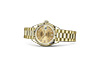 Rolex Watch Lady-Datejust yellow gold and Champagne-colour dial set with diamonds in Quera 