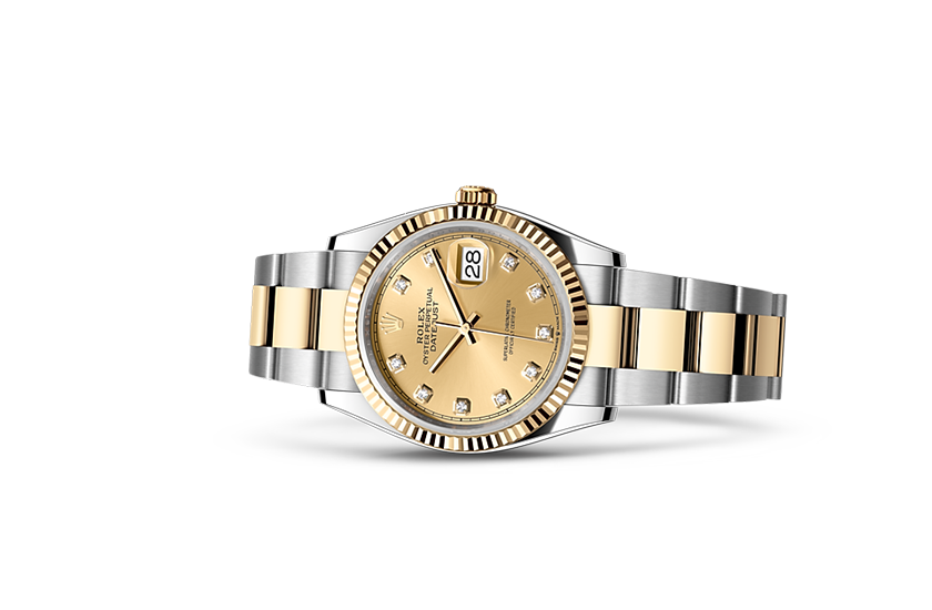 Rolex Watch Datejust 36 en horizontal at Quera in Girona and Alicante