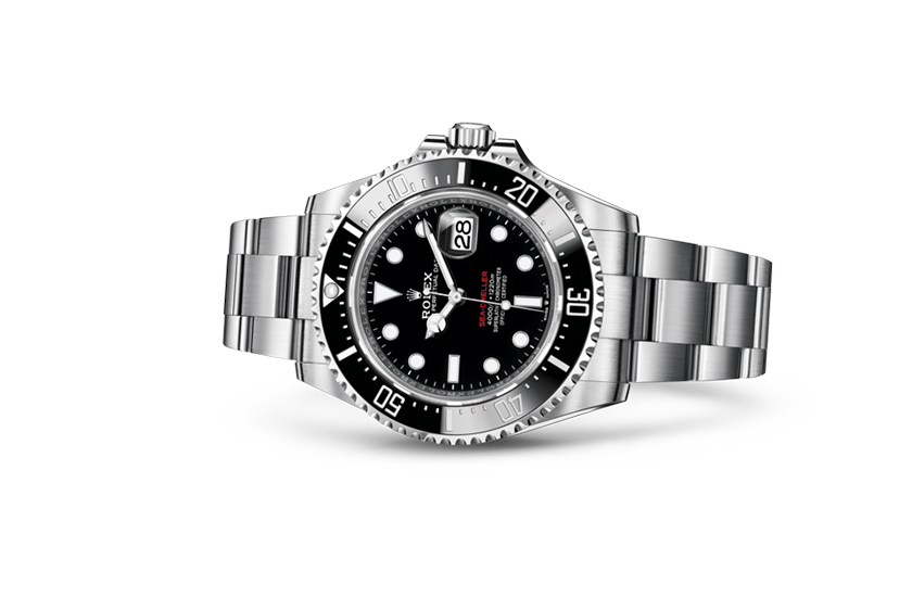 Reloj Rolex Sea-Dweller de acero Oystersteel y esfera negra en Quera