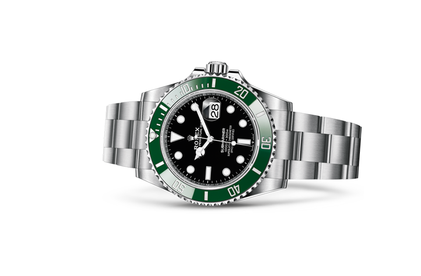  Rolex Watch Submariner Date Oystersteel and black dial in Quera 
