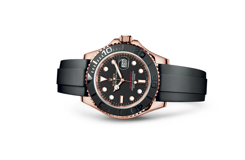 Rolex Watch Yacht-Master 40 Everose gold and black dial in Quera