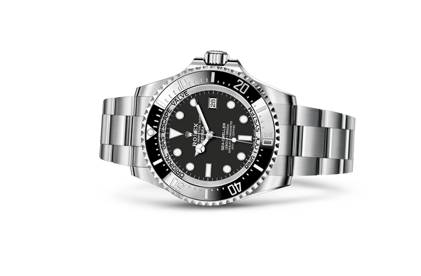 Reloj Rolex Deepsea de acero Oystersteel, y esfera negra en Quera