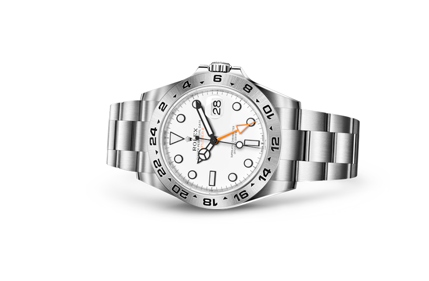 Rolex Watch Explorer II Oystersteel and White dial in Quera