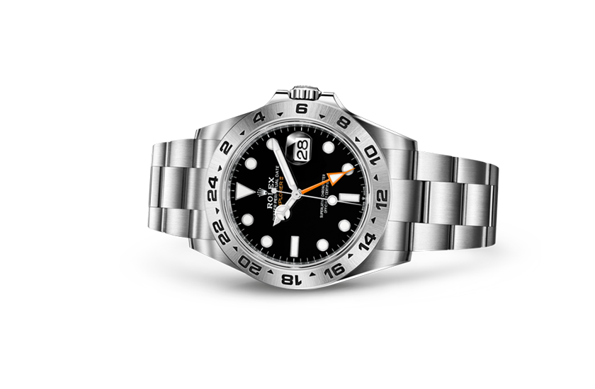 Rolex Watch Explorer II Oystersteel and black dial in Quera