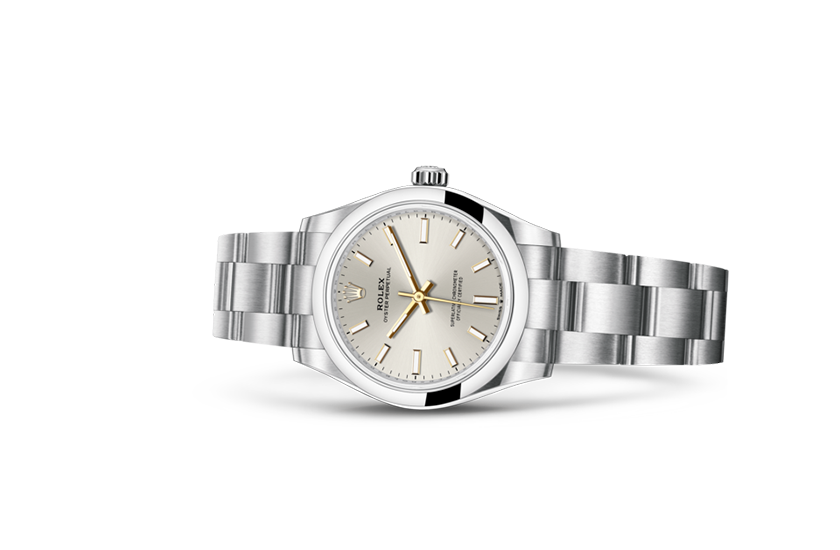 Rolex Oyster Perpetual 31 Oystersteel and Silver dial in Quera 