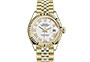 Rolex Lady-Datejust yellow gold and White dial in Quera