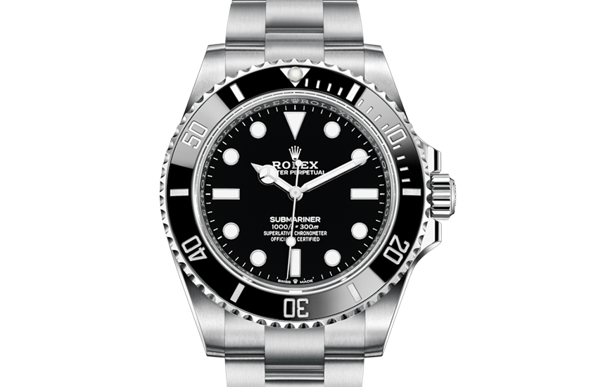 Rolex Watch Submariner Oystersteel and black dial in Quera 
