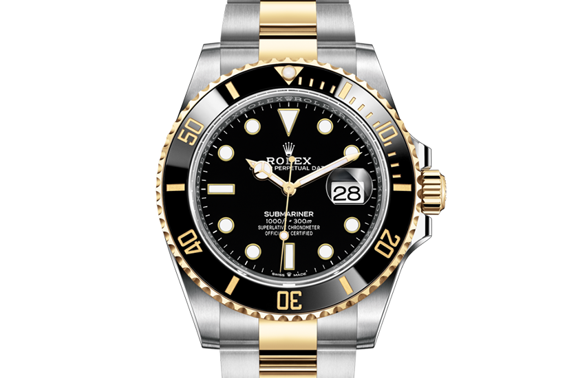 Reloj Rolex Submariner Date oro amarillo y esfera negra en Quera 