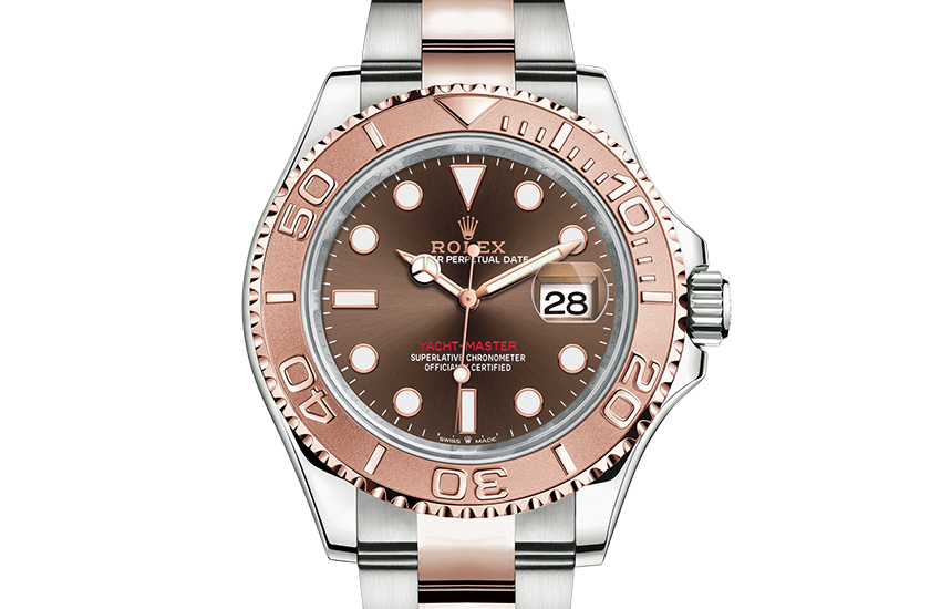 Rolex Yacht-Master 40 Everose Rolesor and Chocolate dial in Quera