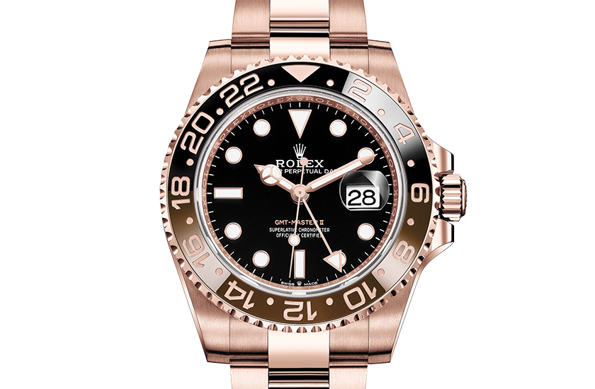Watch GMT-Master II Everose gold and black dial in Quera 