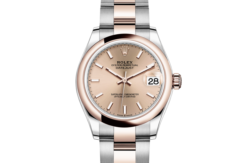Reloj Rolex Datejust 31 acero Oystersteel, oro Everose y esfera color rosé de Quera 
