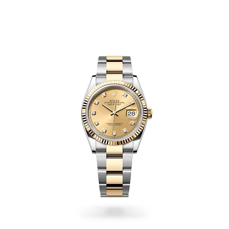 Foto Rolex Datejust 36 Oystersteel and yellow gold in Quera