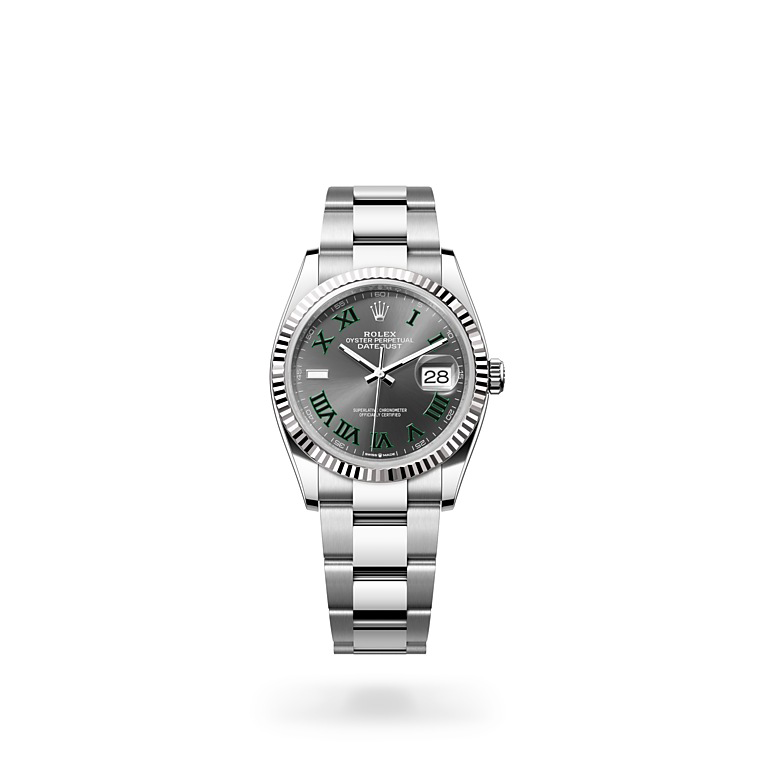 Rolex Datejust 36, 36 mm, Oystersteel and white gold in Quera