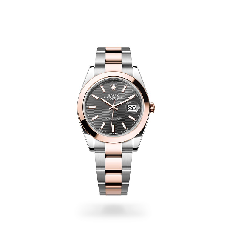 Rolex Datejust 41 Oyster, 41 mm, Everose Rolesor in Quera
