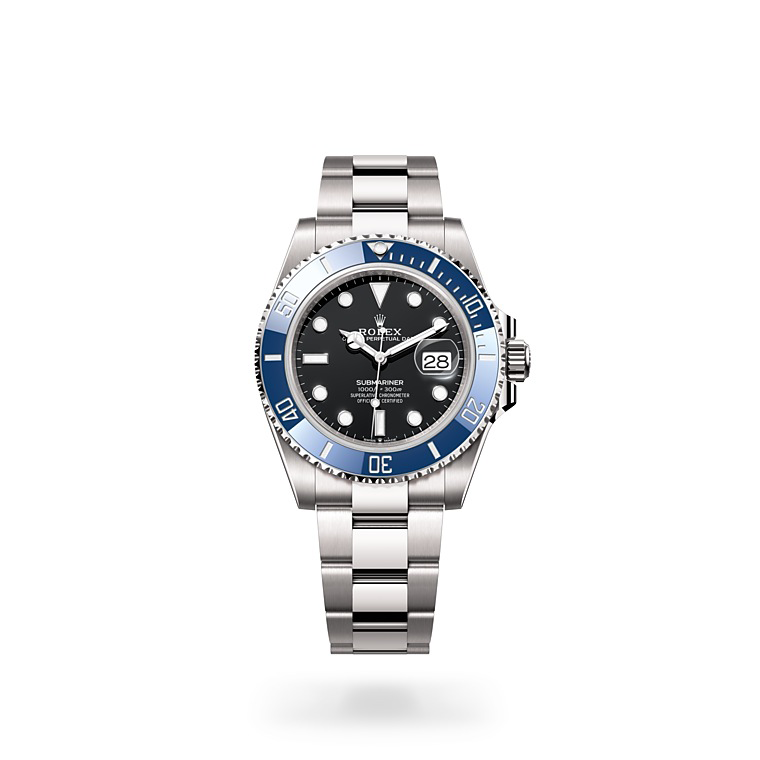 Submariner Date white gold in Quera