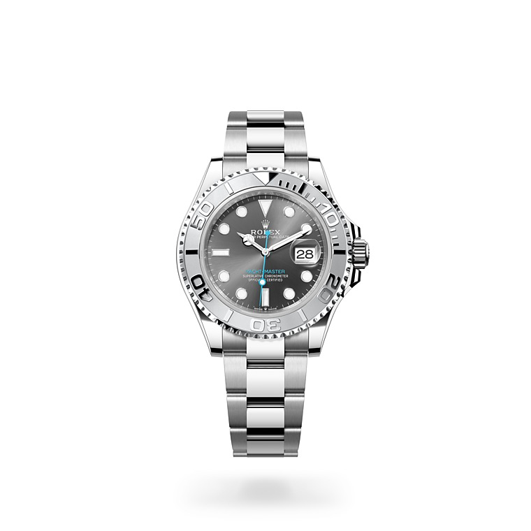 Rolex Yacht-Master 40 Oystersteel and Platinum in Quera