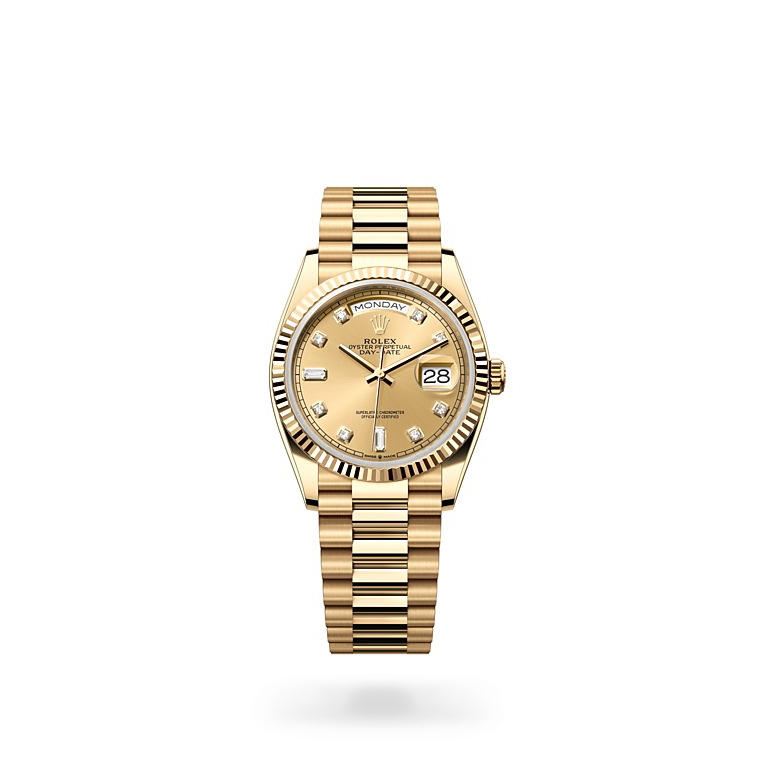 Rolex Day-Date 36 yellow gold Quera