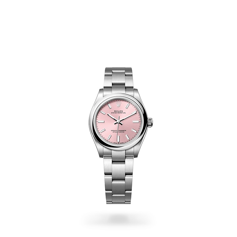 Rolex Oyster Perpetual 31 Oystersteel Pink Dial at Quera