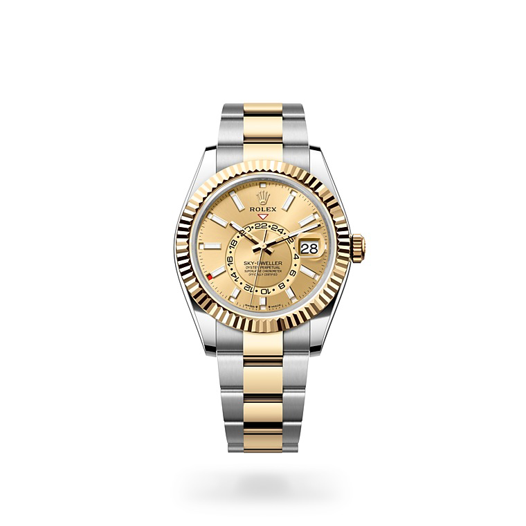 Rolex Sky-Dweller Oystersteel and yellow gold at Quera