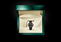 Estuche reloj Rolex Yacht-Master 42 de oro amarillo y esfera negra  Quera